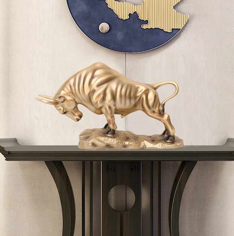 Lyxen NiuYun Soar – Luxury Animal Resin Sculpture