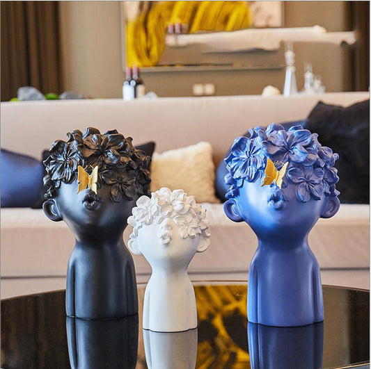 Lyxen Spring Blossoms – Modern Resin Sculpture