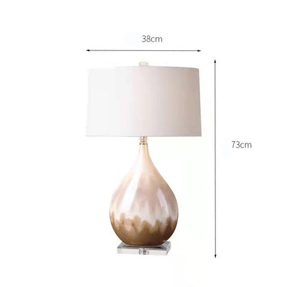 Lyxen PearlGlo™ Ceramic Glazed Table Lamp