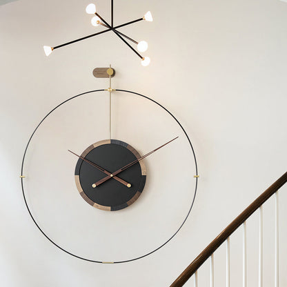Lyxen LuxeTime™ – Spanish Nordic Wall Clock | Modern Light Luxury Design