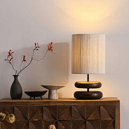 LYXEN™ Mori – Japanese Wooden Bedside Lamp