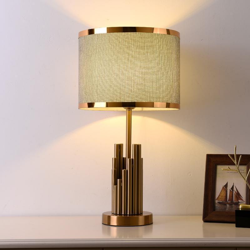 Lyxen ModGlow™ Fabric Shade Table Lamp