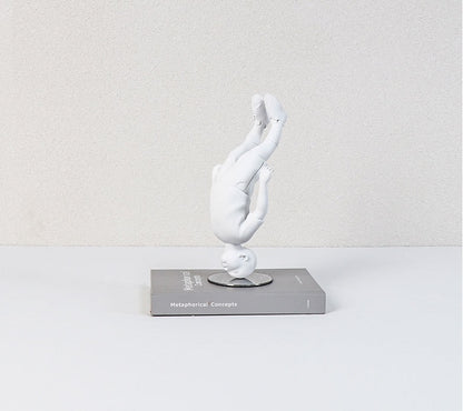 Lyxen™ Balance Child – Handstand Boy Sculpture