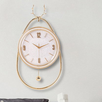 LYXEN StagAura – Nordic Wall Clock
