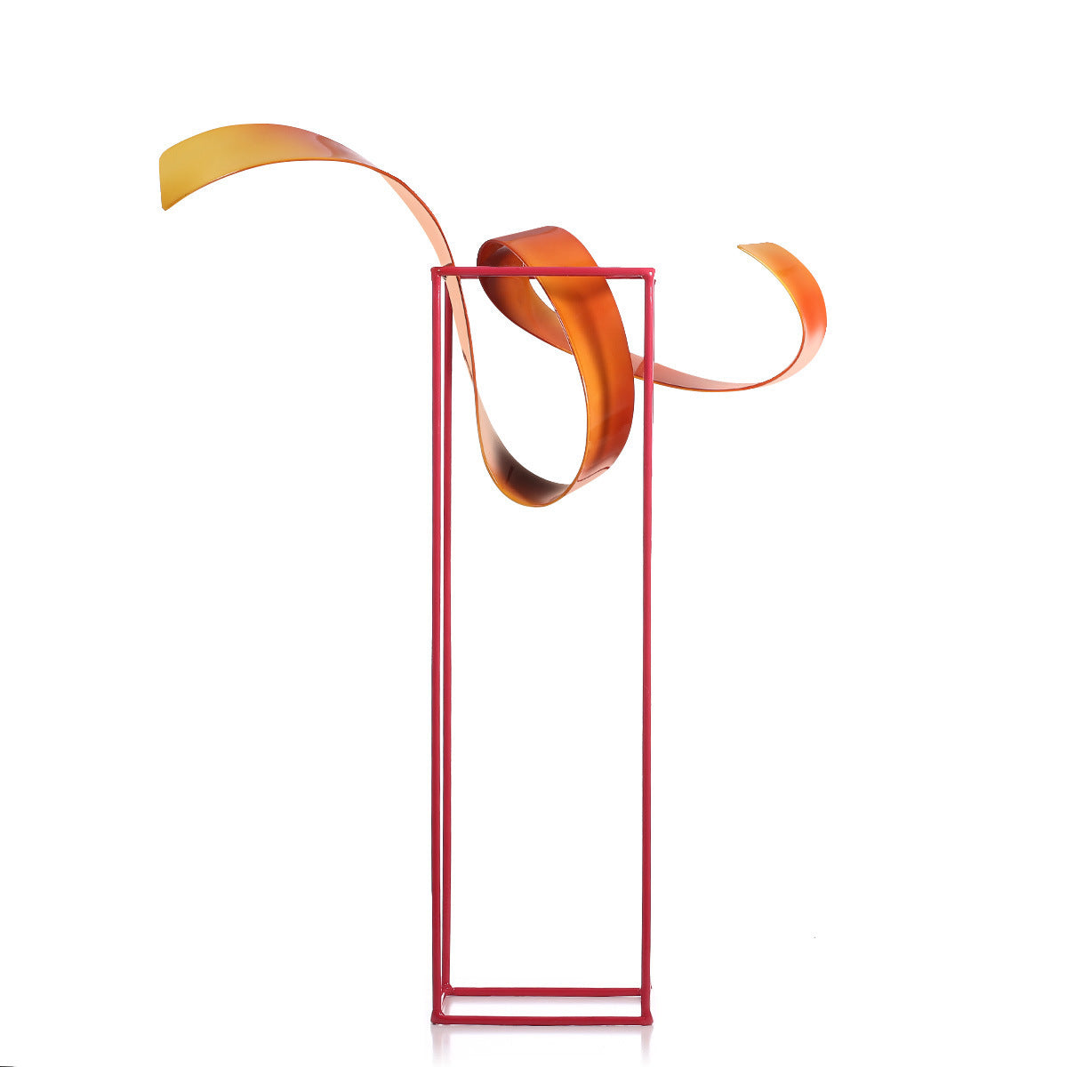 Lyxen™ Ember Flow – Abstract Iron Sculpture