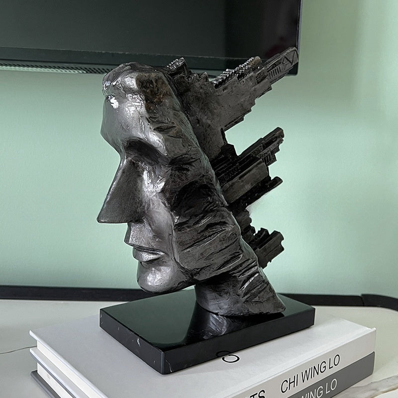 Lyxen Architect Series – Metal Portrait Sculpture