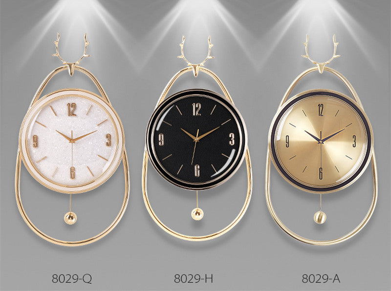 LYXEN StagAura – Nordic Wall Clock