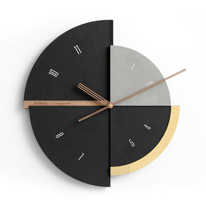 Lyxen NordicLux™ – Light Luxury Wall Clock | Creative Timepiece & Home Decor Art
