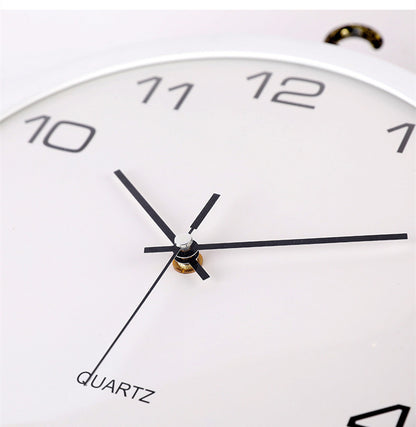 LYXEN™ Regal DualSide Wall Clock – European Luxury Design