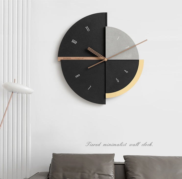 Lyxen NordicLux™ – Light Luxury Wall Clock | Creative Timepiece & Home Decor Art