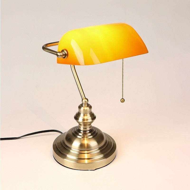 Lyxen™ VintageGlow European Desk Lamp – Decorative Accent for Office, Study & Bedroom