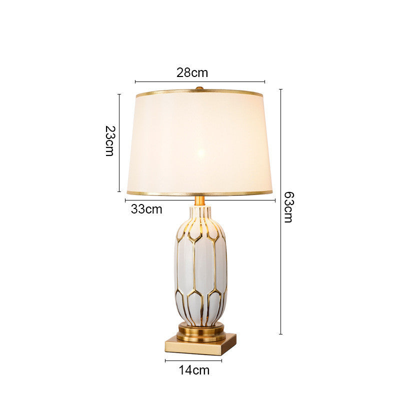 Lyxen Aureo™ Creative Ceramic Bedside Lamp