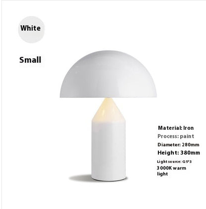 Lyxen DomeCut™ Metal Mushroom Table Lamp