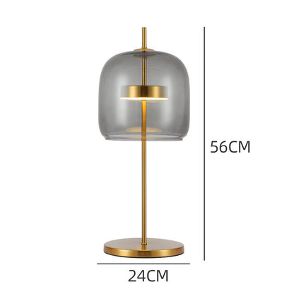 Lyxen GlowForm™ – Modern Decorative Metal Bedside Lamp