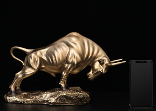 Lyxen NiuYun Soar – Luxury Animal Resin Sculpture