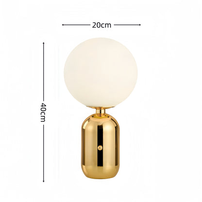 Lyxen GlowForm™ – Modern Decorative Metal Bedside Lamp