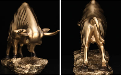 Lyxen NiuYun Soar – Luxury Animal Resin Sculpture