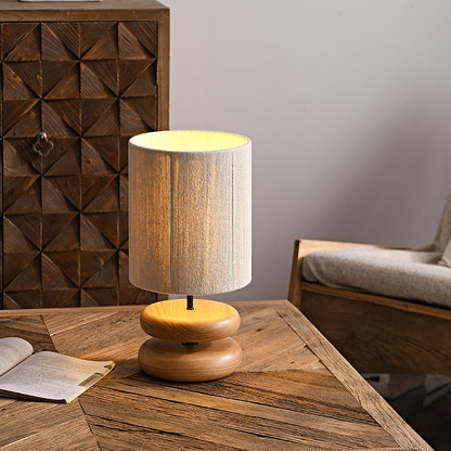 LYXEN™ Mori – Japanese Wooden Bedside Lamp