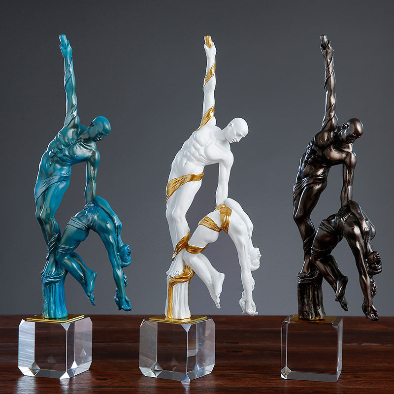 Lyxen Atelier Series – European Character Resin Sculpture