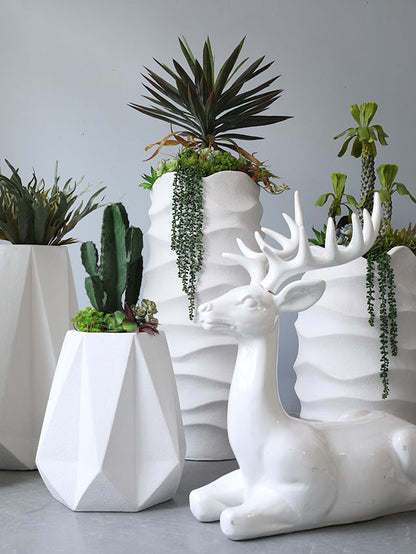 Lyxen™ Verde – Fiberglass Floor Vase Set Success