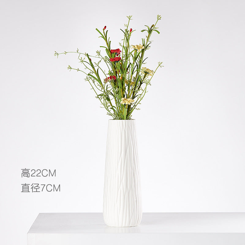 Lyxen Ivory Bloom Vase