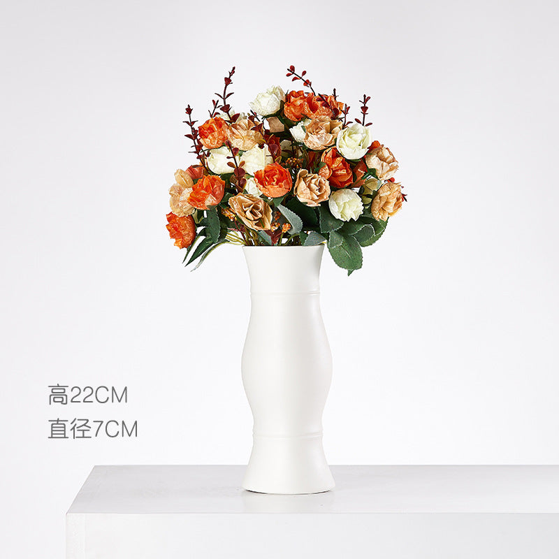 Lyxen Ivory Bloom Vase