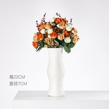 Lyxen Ivory Bloom Vase