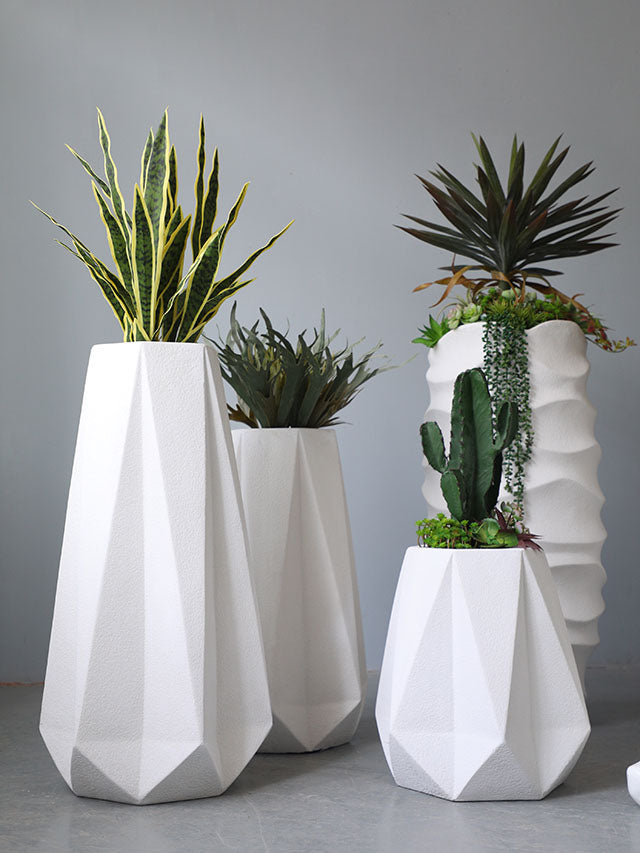 Lyxen™ Verde – Fiberglass Floor Vase Set Success