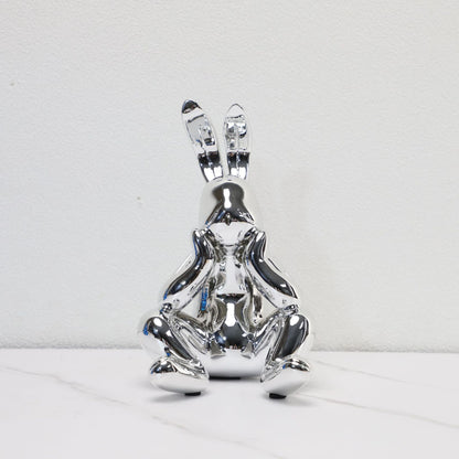 Lyxen Urban Rabbit – Modern Cartoon Resin Sculpture