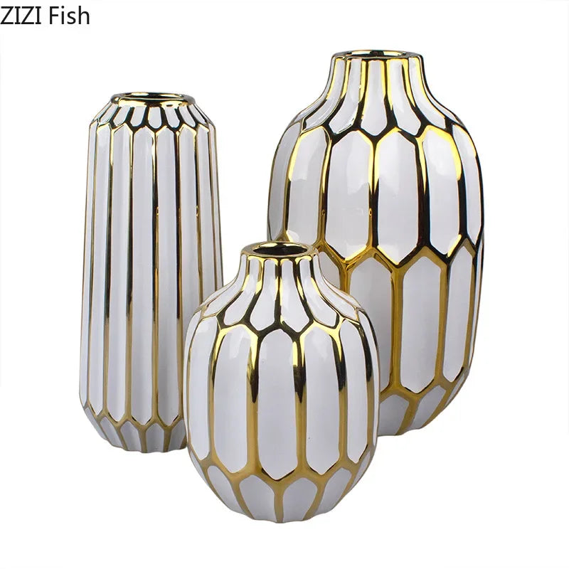 Lyxen™ Crestline – European Ceramic Table Vase