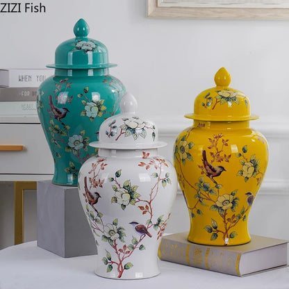 Lyxen™ Riviera Crest – European Ceramic Table Vase