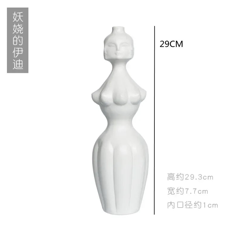 Lyxen™ Alta Crest – European Ceramic Table Vase