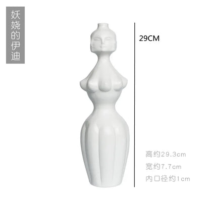 Lyxen™ Alta Crest – European Ceramic Table Vase