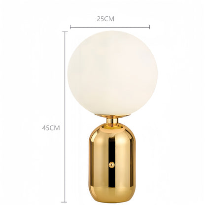 Lyxen GlowForm™ – Modern Decorative Metal Bedside Lamp