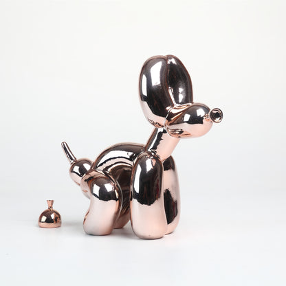 Lyxen Balloon Pup – Mini Pop Art Resin Sculpture