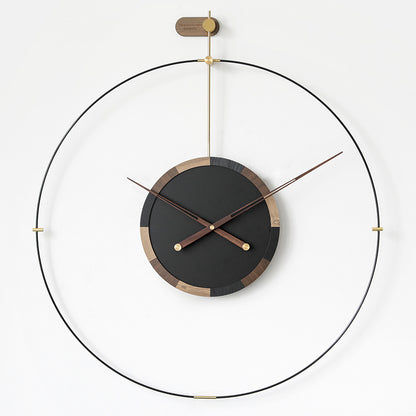 Lyxen LuxeTime™ – Spanish Nordic Wall Clock | Modern Light Luxury Design