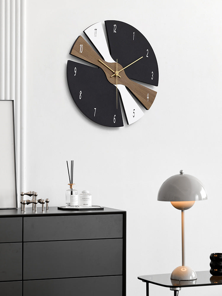 LYXEN™ NordicFlow Silent Wall Clock – Modern Minimalist Elegance