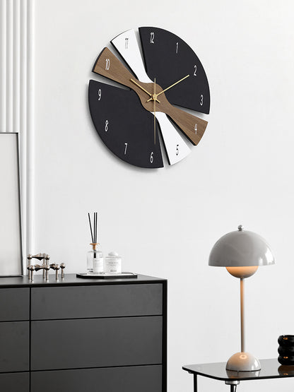 LYXEN™ NordicFlow Silent Wall Clock – Modern Minimalist Elegance