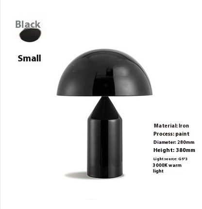 Lyxen DomeCut™ Metal Mushroom Table Lamp