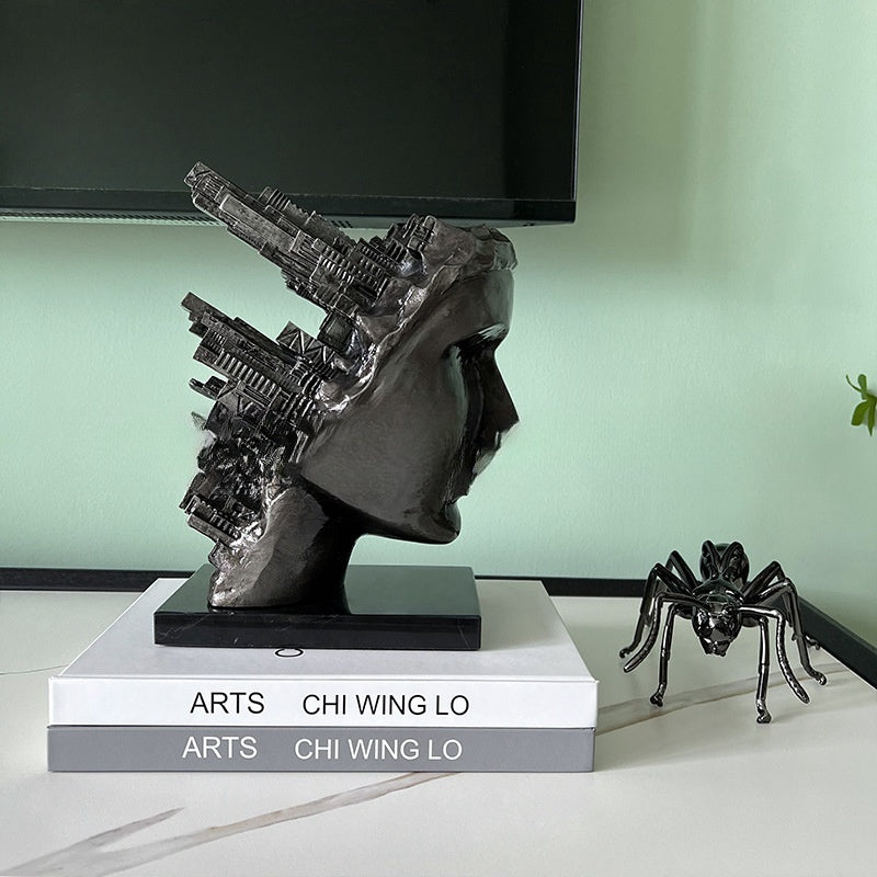 Lyxen Architect Series – Metal Portrait Sculpture