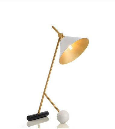LYXEN™ Luno – Nordic Frosted Glass Table Lamp