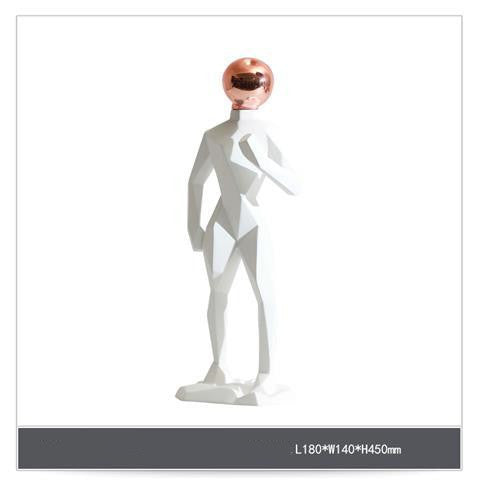Lyxen Planet Man – Abstract Character Sculpture
