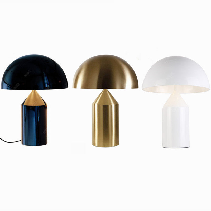 Lyxen DomeCut™ Metal Mushroom Table Lamp