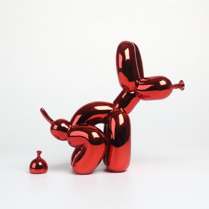Lyxen Balloon Pup – Mini Pop Art Resin Sculpture