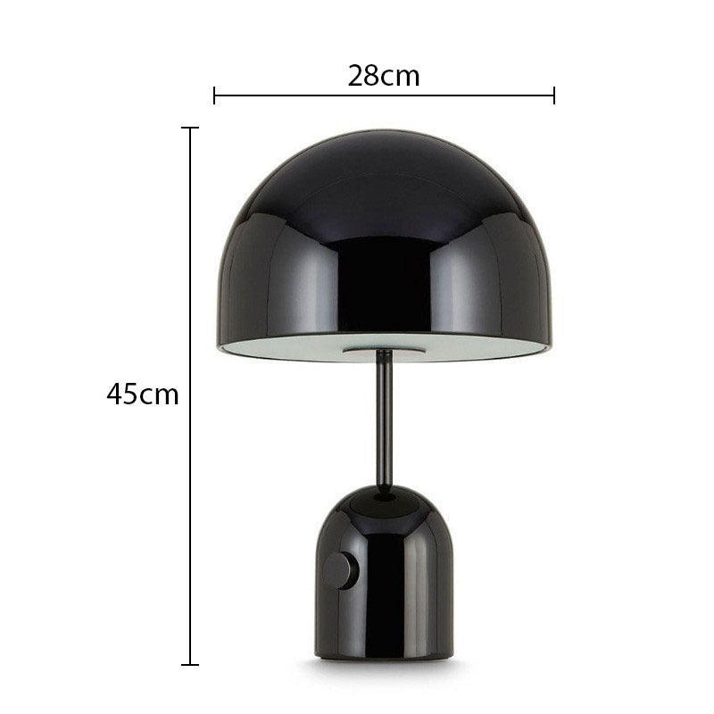 Lyxen GlowForm™ – Modern Decorative Metal Bedside Lamp