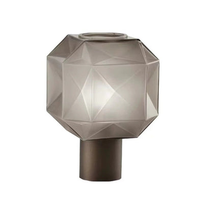 LYXEN™ Lumié – Smoky Glass Art Table Lamp
