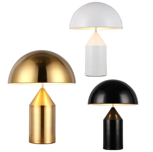 Lyxen DomeCut™ Metal Mushroom Table Lamp