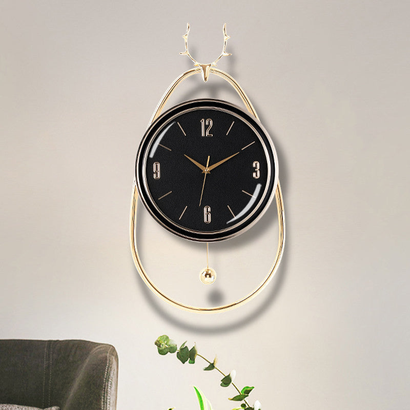 LYXEN StagAura – Nordic Wall Clock