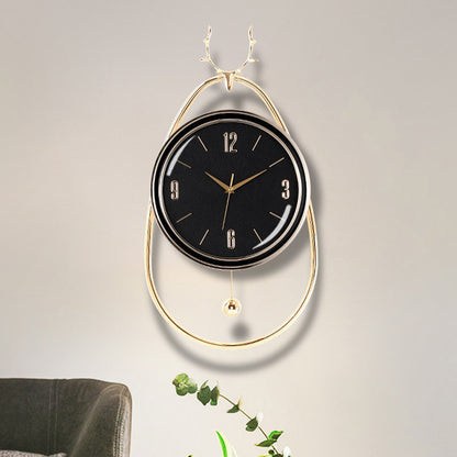 LYXEN StagAura – Nordic Wall Clock