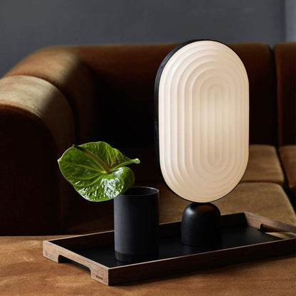 LYXEN™ Arqon – Art Deco Resin Table Lamp